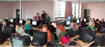 Salle informatique Lycée Palissy Saintes