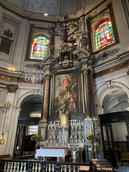 Scherpenheuvel - Basiliek van Onze-Lieve-Vrouw - De 'Eik' - Maria-ten-Hemelopneming (Theodoor van Loon, 1622) - miraculeuze Madonnabeeld - ThP 230629.
