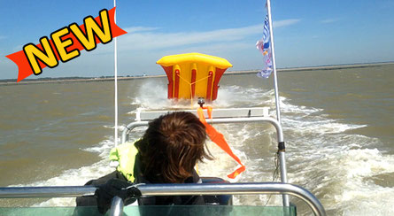 Only in La Tranche-sur-mer at WaterFun, Flyfish for the thrill and adrenalin!