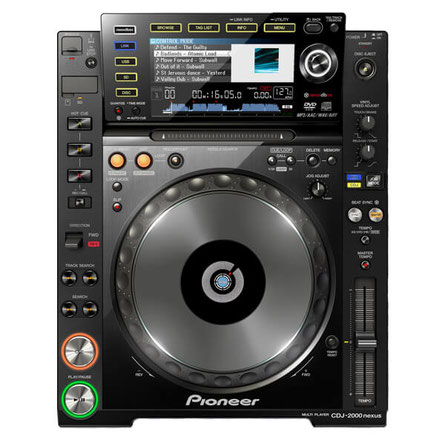 DJ Controller, Turntable, CD-Player
