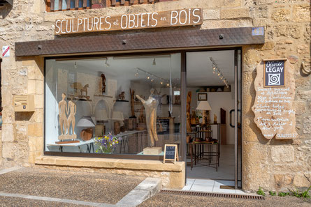 Olivier Legay sculptures et objets en bois dans le périgord
