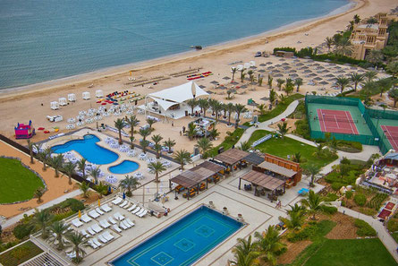 Reise Ras al Khaimah Urlaub im Hotel Al Hamra Palace Beach Resort am Strand