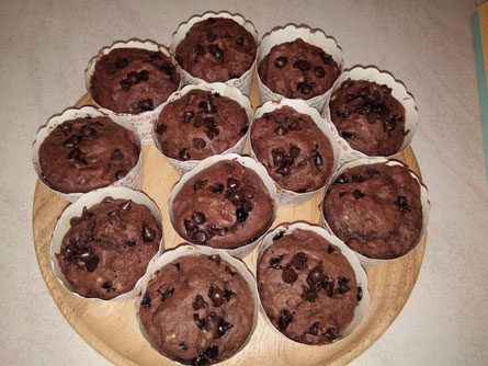 Ihre Schoko-Bananen-Muffins - die besten, die ich jemals hatte!