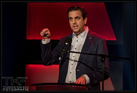 Bastian Pastewka (hier beim Prix Pantheon 2021) kommt zum Cologne Comedy Festival 2025.