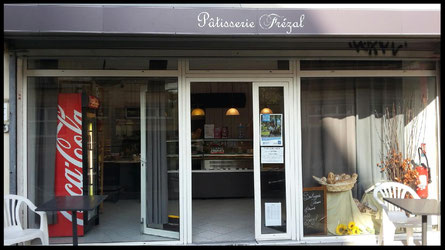 Photo de la devanture de la boulangerie pâtisserie Frézal situé 11 boulevard Mounié à Montpellier