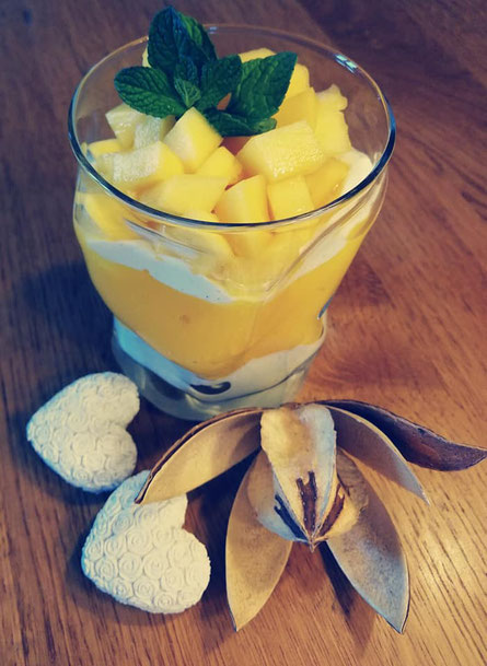 Mango Schichtdessert