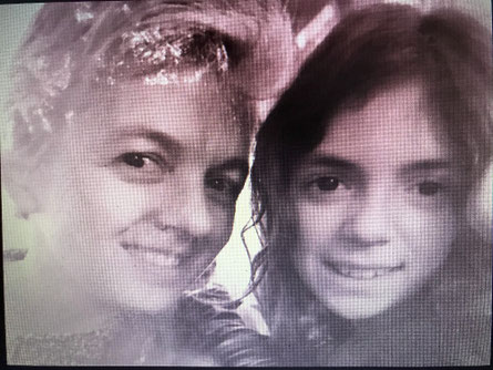 Johanna Barthélémy et Sandrine sa maman 