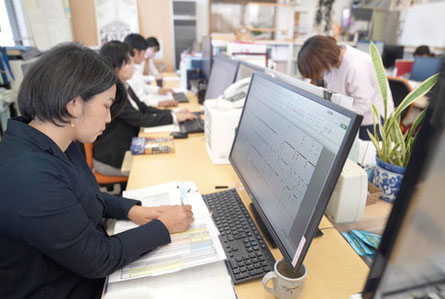 社内の様子