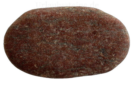 Roter Granit. Strandfund, Nordsee, Norddänemark.