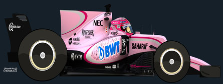 Esteban Ocon by Muneta & Cerracín