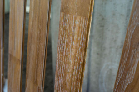 チーク ユニ アンティーク（浮造り）　キャラクター【ホワイト オイル塗装】12×90×1820:AW10109044 フローリング アンドウッド andwood 2