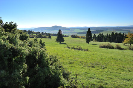 Ausblick von der Hohen Geba, © Robert Wolf 