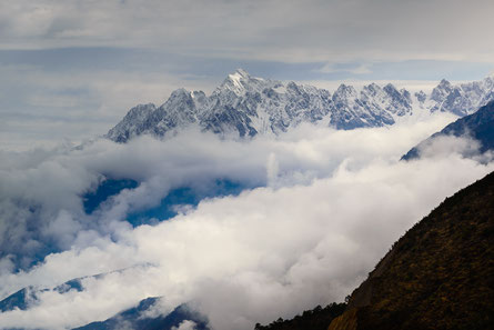 Jadedrachen-Schneeberg (Yulong Xueshan) in der Provinz Yunnan, 5596m