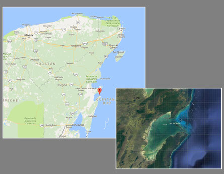 Google Earth Bilder von Isla de Techal