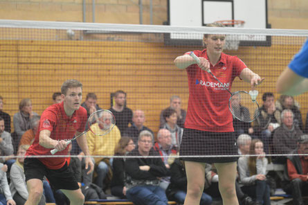 Foto: Wollen gegen Trittau gewinnen: Josche Zurwonne und Linda Efler vom SC Union 08 Lüdinghausen.