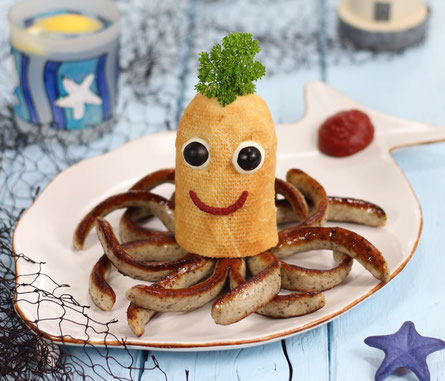 Bratwurst-Tintenfisch