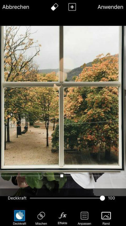 Wie man mithilfe der PicsArt App Hintergründe einfügt