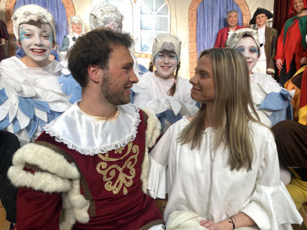 Vor einem Jahr spielte das Theater "Aschenbrödel" mit Alicia Haack und Jan-Niklas Bäsler in den Hauptrollen. Fotos: Falk Heidel/Alpha-Report