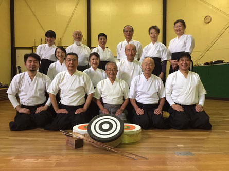 青梅市弓道連盟（東京都）の2019年の研修旅行（合宿）です。