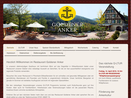 Startseite www.goldener-anker-weissenstein.de