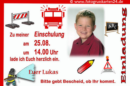 Einladungen Schulanfang Mit Ihren Fotos Wunschtext Gestaltet