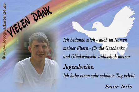 dankeskarten jugendweihe
