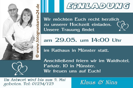 Trauung Einladungen Hochzeit Einladungskarten