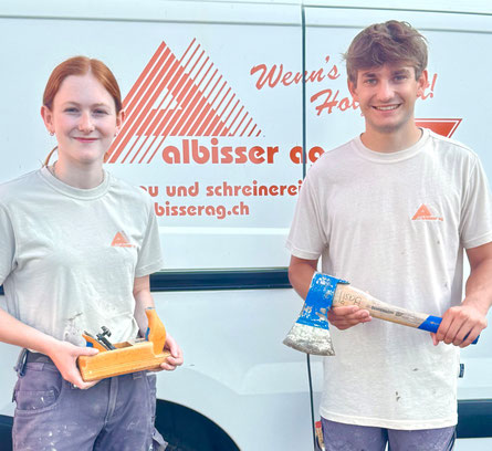 Alexia Fellmann und Basil Bucher
