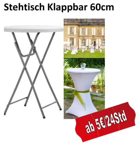 vermietung Stehtisch mieten ausleihen Oberösterreich Freistadt