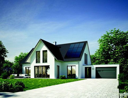 Photovoltaikanlage auf dem Dach