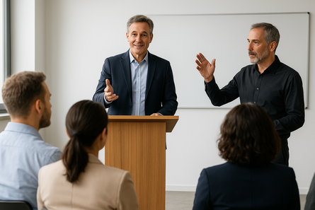 Rhetorik-Training bei KommunikationNRW