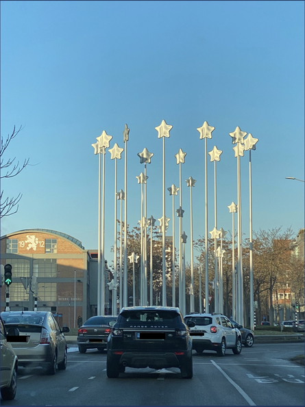 ThP 221217 Stars of Europe - Maastricht - Zuidelijke rotonde Avenue Céramique