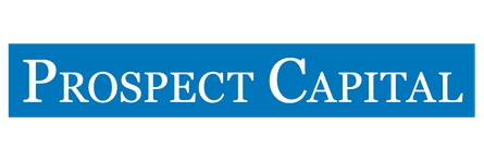 Logo der Prospect Capital Aktie, welche monatlich Dividenden ausschüttet