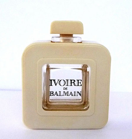 IVOIRE - PARFUM 7,5 ML - FLACON EN VERRE ENCHASSE DANS DU PLASTIQUE BEIGE