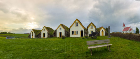 Torf houses Glaumbær, Iceland