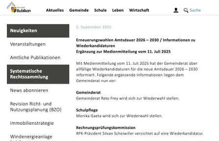 (Screenshot bubikon.ch)