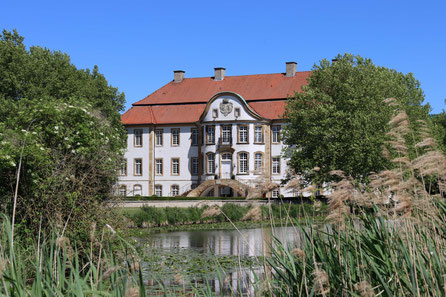 Schloss Harkotten, ab 1308, die Familie von Korff hatte die Gogerichtsbarkeit über etliche meiner Vorfahren im Bereich Warendorf, Harsewinkel usw.