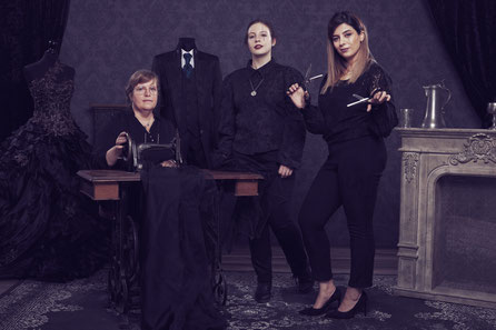 Heike, Stina and Samira: Tailor Team