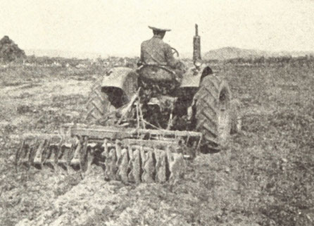 1964年頃には農業機械を導入できるまでに移住地の状況が改善された。