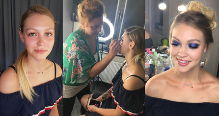 Make-up bij zwangerschapsshoot in Spijkenisse