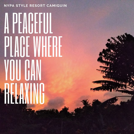 nypa style resort, camiguin, philippines, relax, escape from busy life, peaceful, quite sunset, good vibes, Italian resort in Camiguin, Italian resort in the Philippines, vacation, accommodation in Camiguin