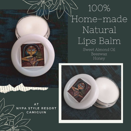 nypa style resort, camiguin, philippines, 100% natural products, home-made, honey, bees, home-made lips balm, flowers, amazing nature, life, lakshmi, wellness & spa, massage center, natural beauty, nypa style is for you, italian resort in the Philippines