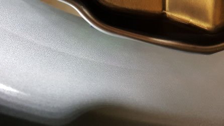 V60T5のホイールのシミ汚れ除去