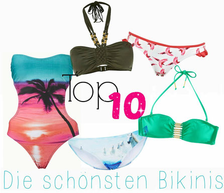 Top 10: Die schönsten Bikinis & Co.