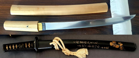Wakizashi kanetomo 兼友. 3 certificados NBTHK y NTHK. Excepcional calidad y belleza