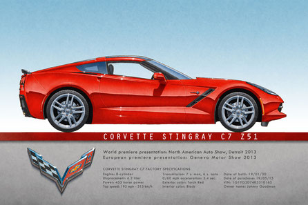 Corvette Stingray Z51 Coupé C7