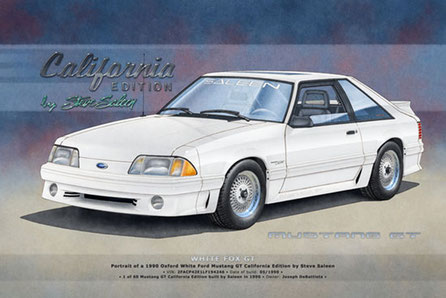 1990 Mustang GT California Edition by Steve Saleen