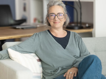 Sexualberaterin Petra Krug im Gespräch mit einer Klientin