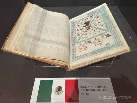 メンドーサ絵文書（複製）　原品：1541年頃　洋紙　メキシコ国立人類学歴史図書館