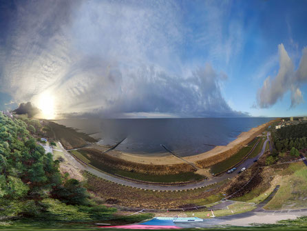 360 Grad Panorama Cuxhaven